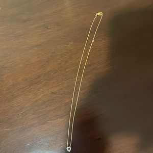 Roberto Coin 18k tiny treasures heart necklace